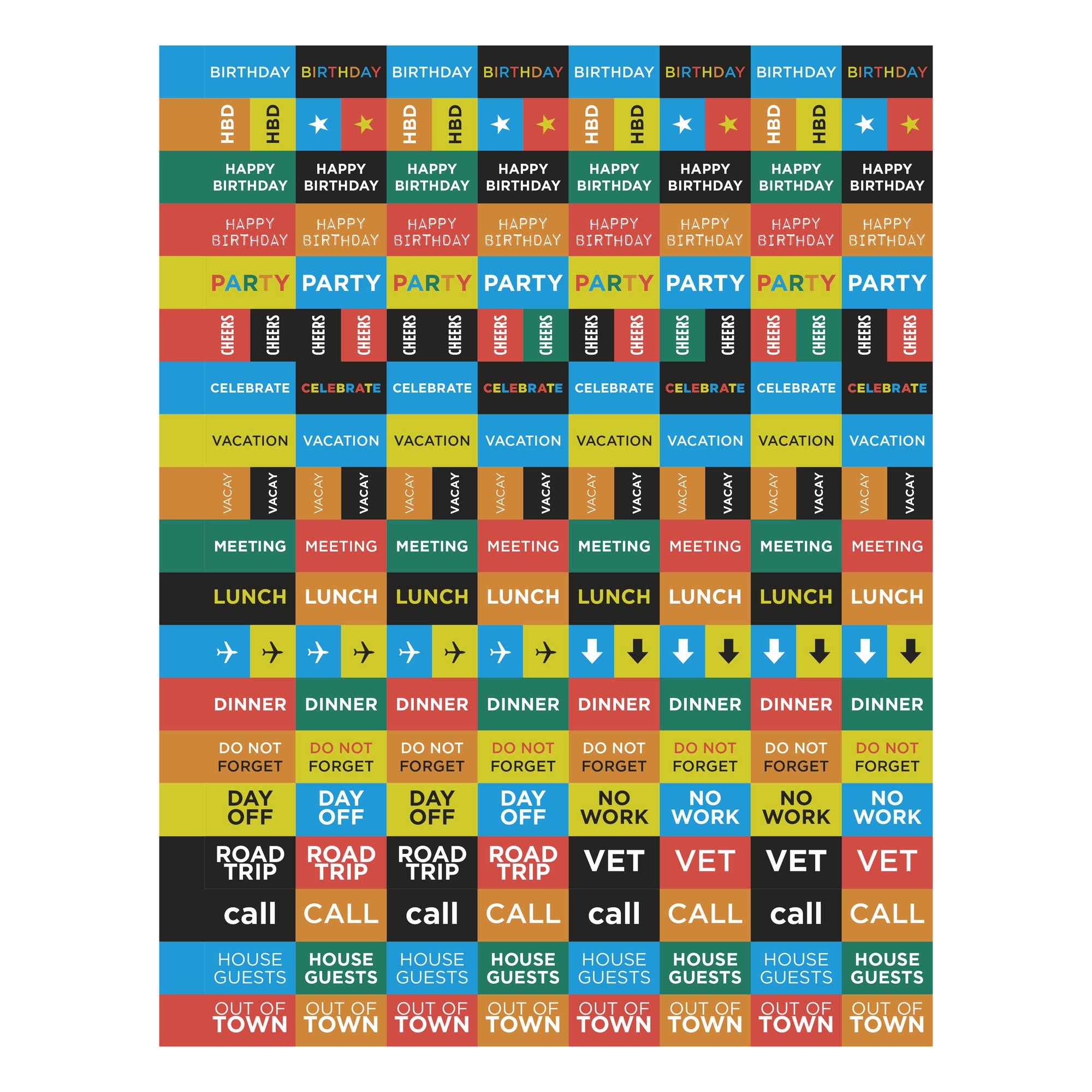 2026 Burnt Black Large Weekly Monthly Planner